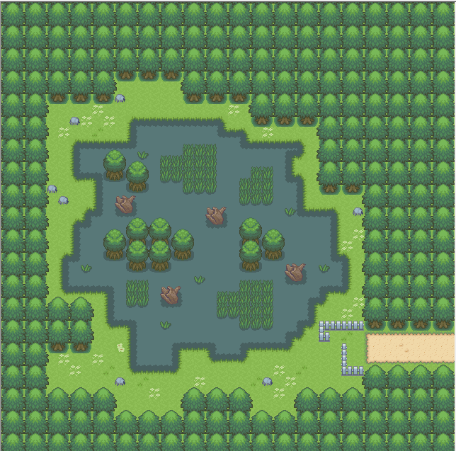 pokemon light platinum safari zone